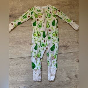 Little Sleepies Avocado Toast Zippy